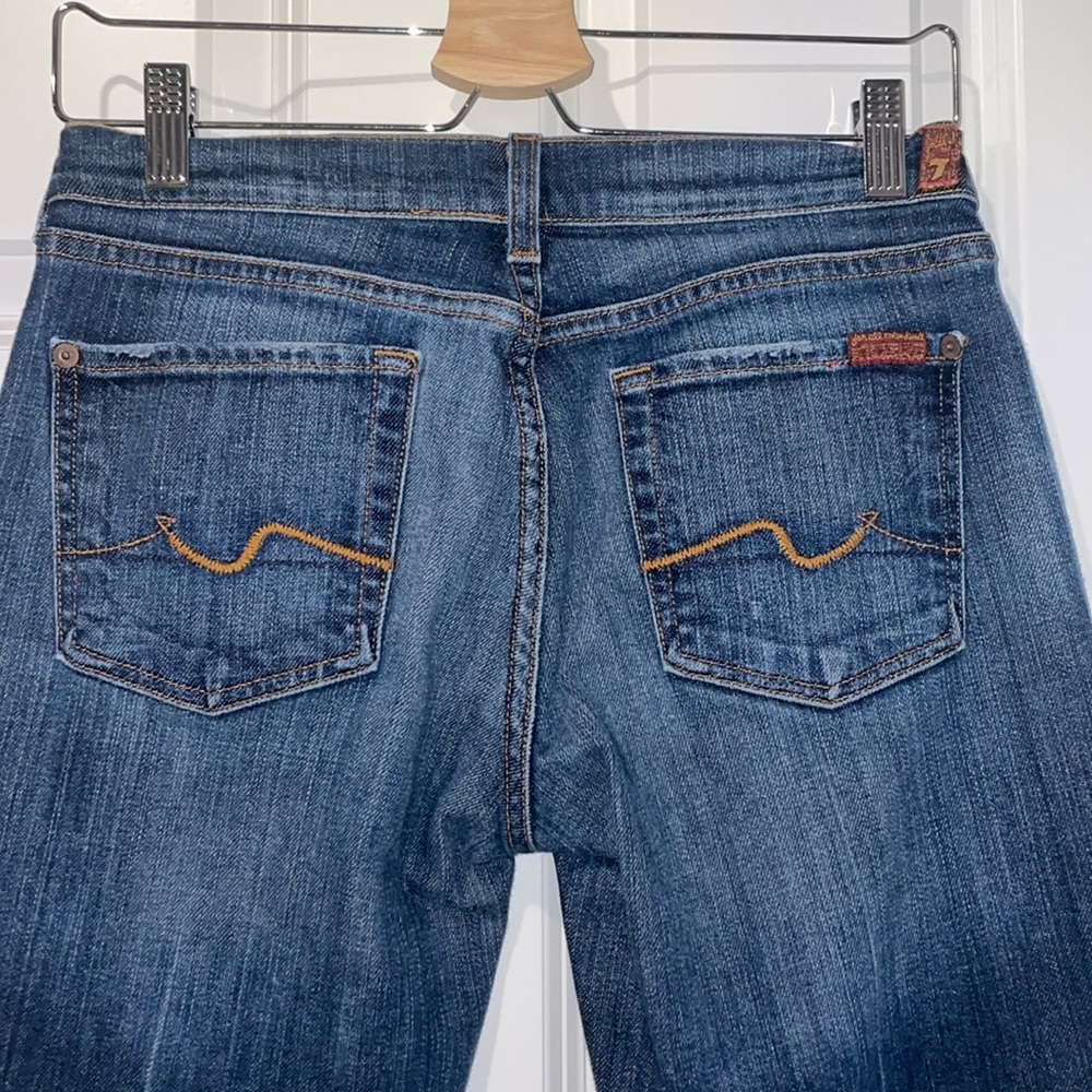 Women’s 7 for all Mankind Bootcut Jeans—30